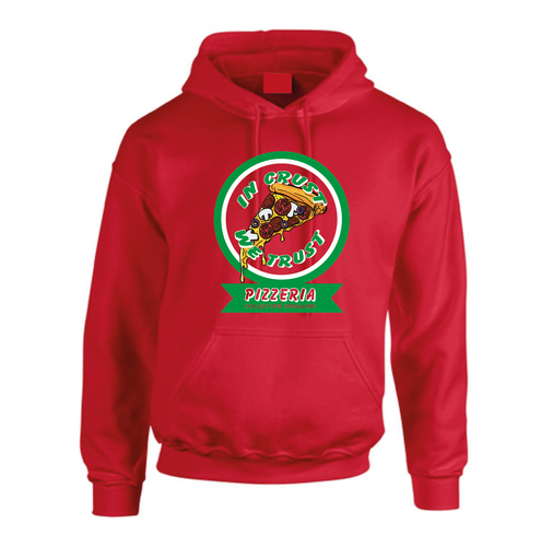 PIZZA HOODIE - LIMITED EDITION - RED